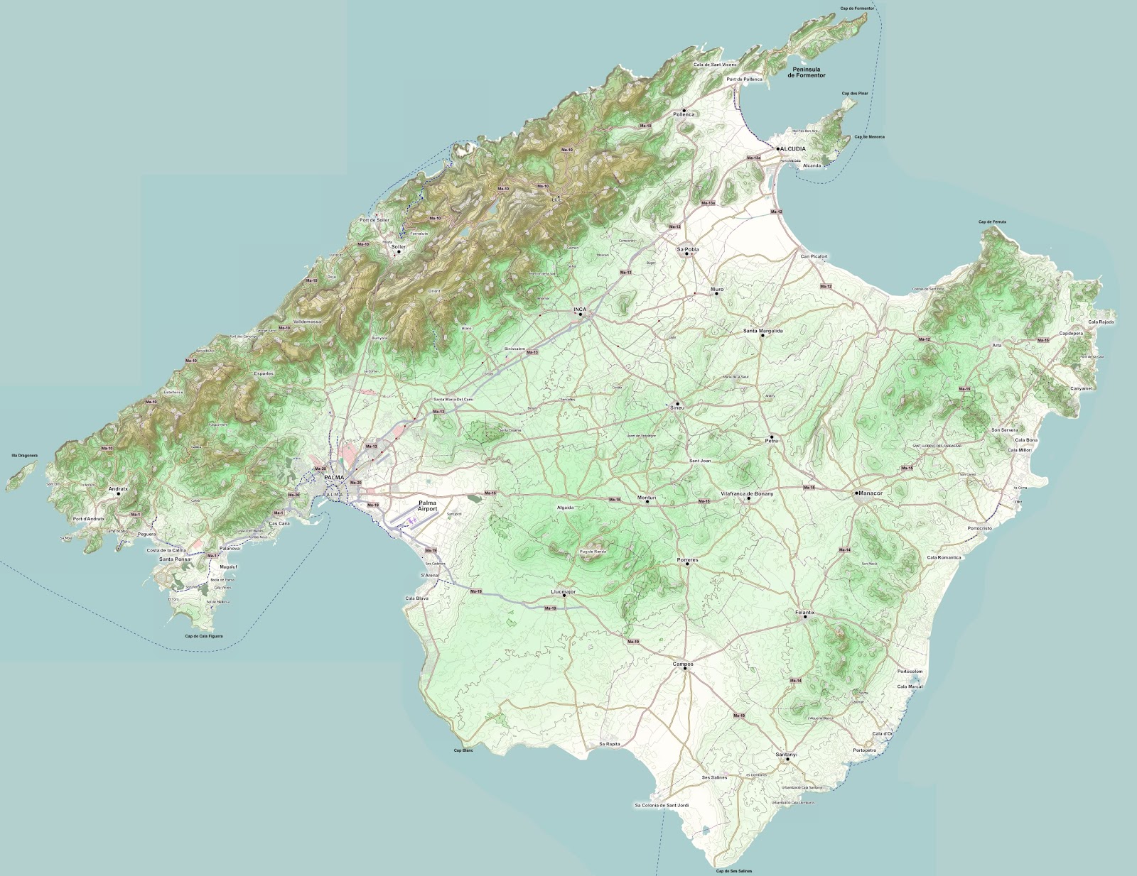 Landkarte Mallorca Bilder | Europa Karte Region Provinz Bereich Landkarte Mallorca Bilder | Europa Karte Region Provinz Bereich