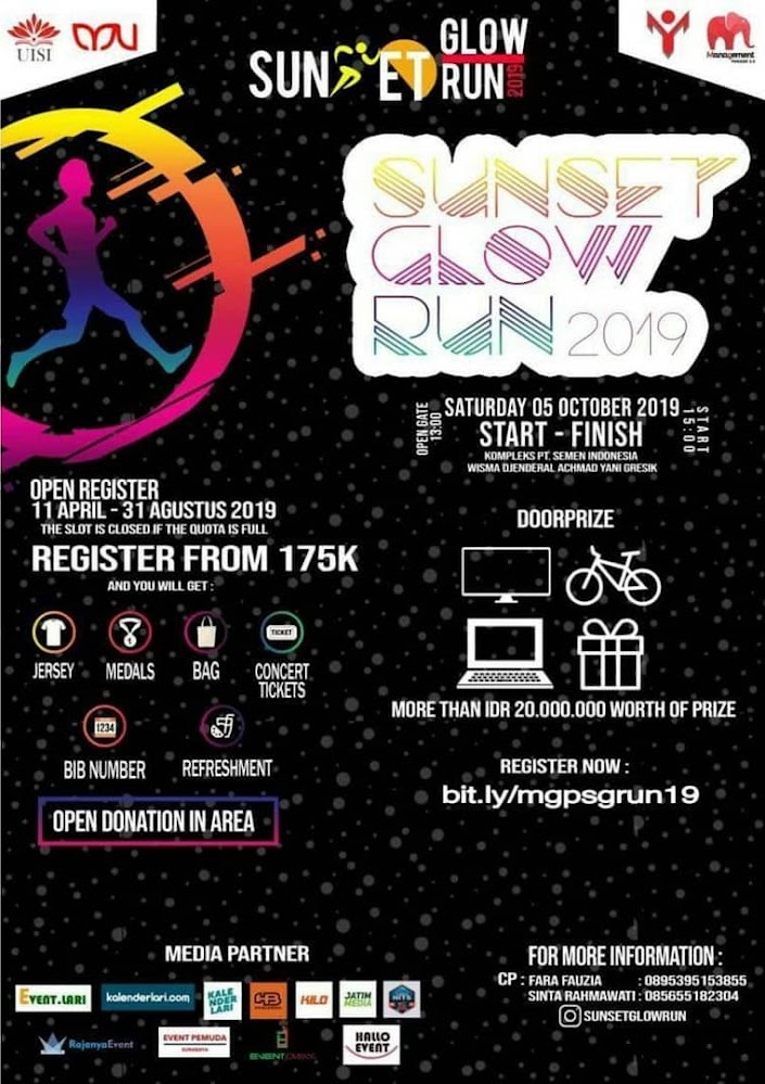 Sunset Glow Run • 2019 Sunset Glow Run • 2019