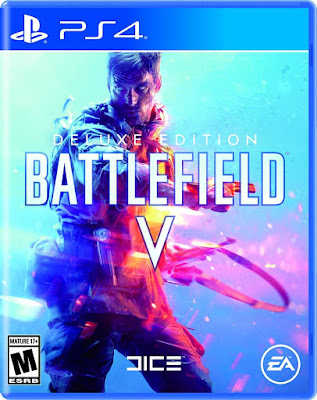 Battlefield 5 Game Cover Ps4 Deluxe Edition