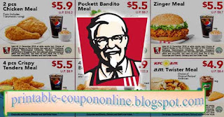 Free Printable Kfc Coupons Free Printable Kfc Coupons