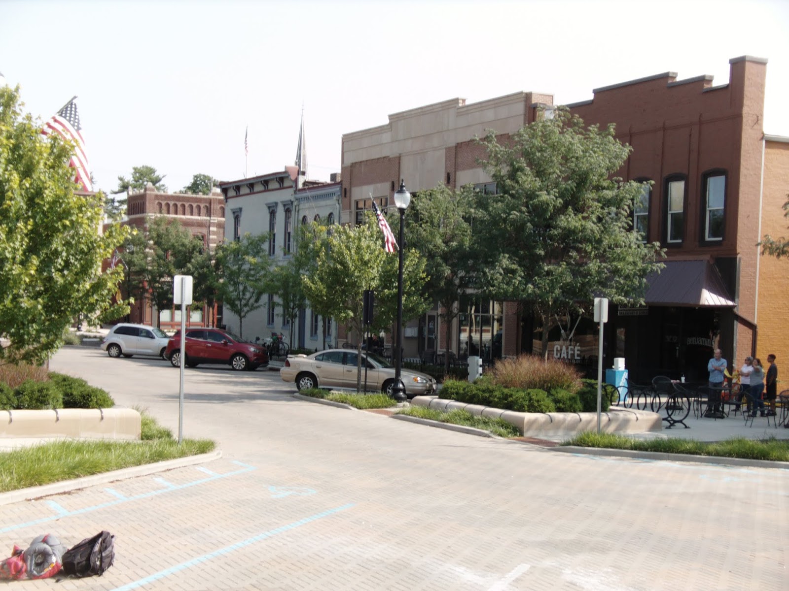 Reubens Lawn Care Images Downtown Franklin Indiana Buildings