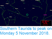 https://sciencythoughts.blogspot.com/2018/11/southern-taurids-to-peak-on-monday-5.html
