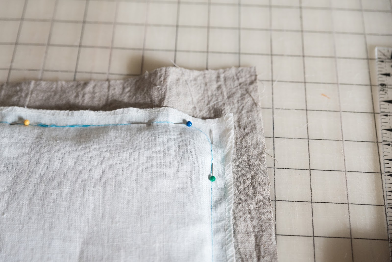 deep thoughts by cynthia Piping on a Pillow with a Zipper Closure