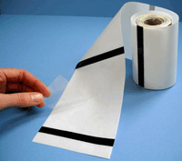 Transparente Folienaufkleber für Thermotransferdrucker Durchsichtige Etiketten für Thermotransferdrucker