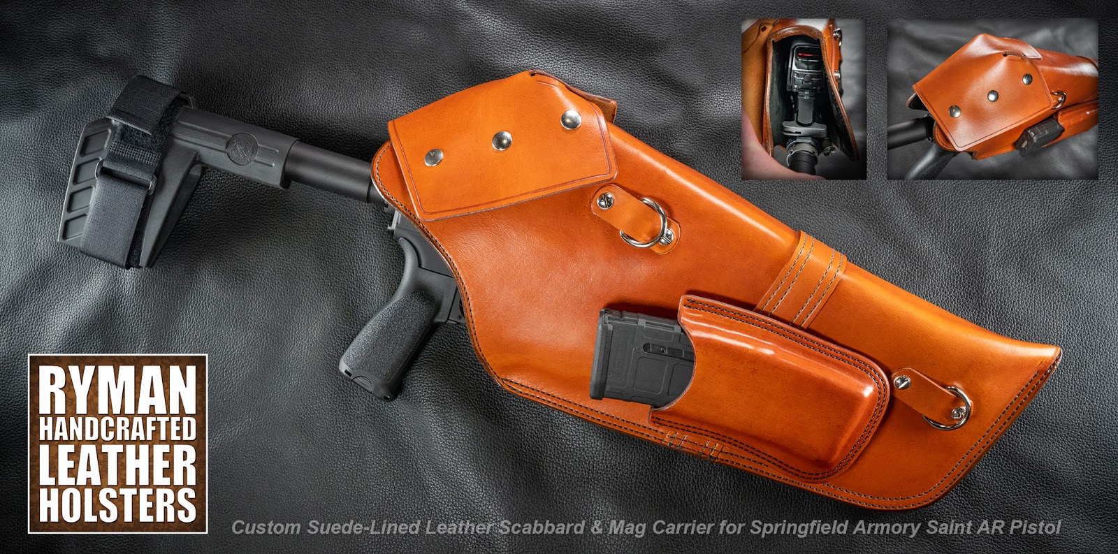 Ryman Holsters' Photo Blog Leather Scabbard for Mossberg Shockwave