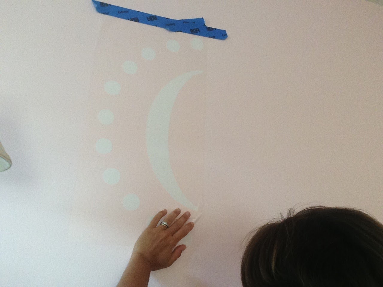 How to Hang a Large Vinyl Wall Decal (Silhouette Tutorial Part 2 of 2