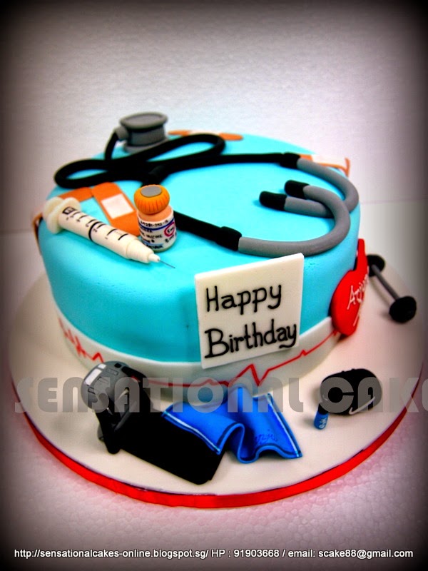 The Sensational Cakes: DOCTOR CAKE SINGAPORE / GYM CAKE SINGAPORE