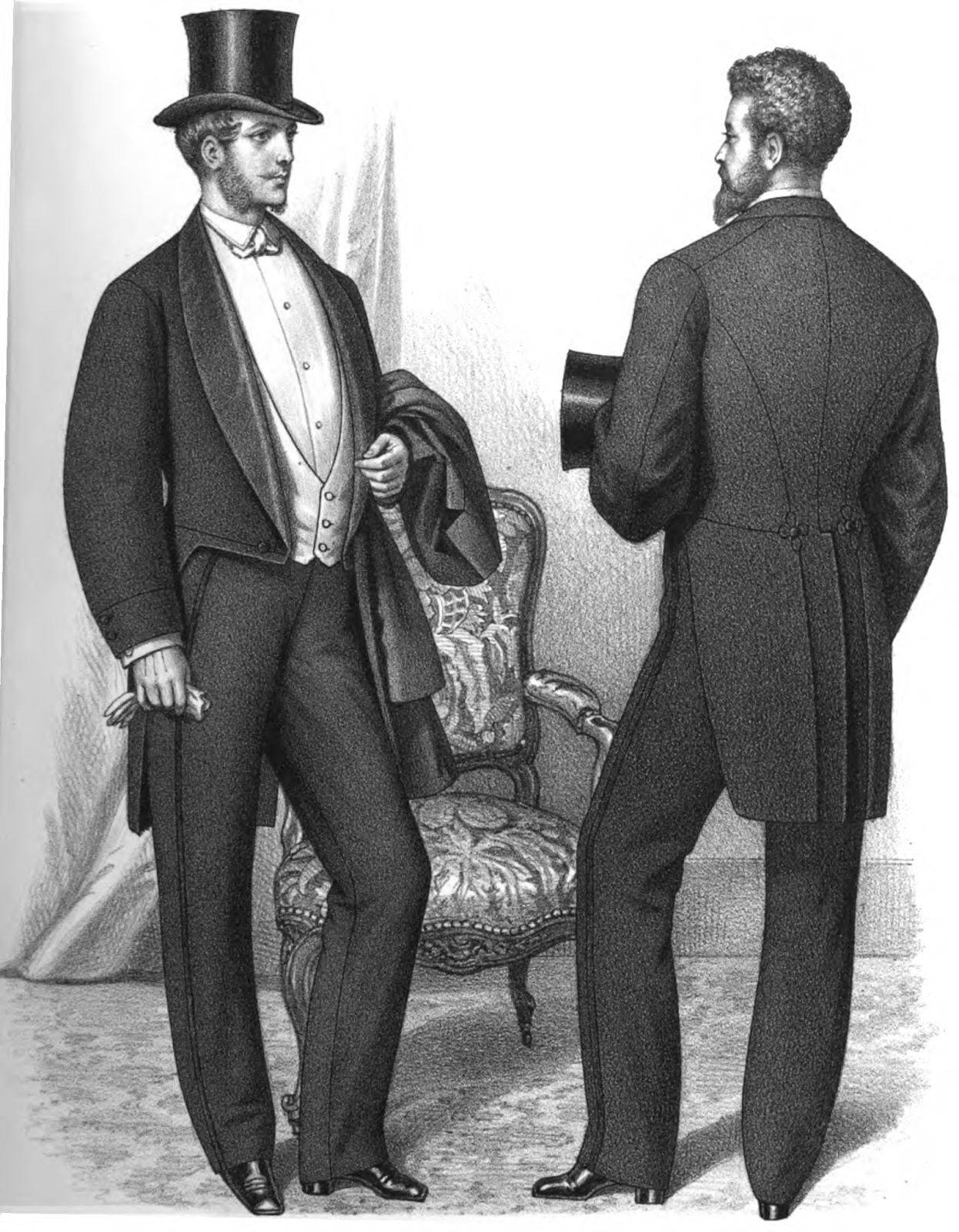 19th Century Historical Tidbits: 1872 Men's Fashions