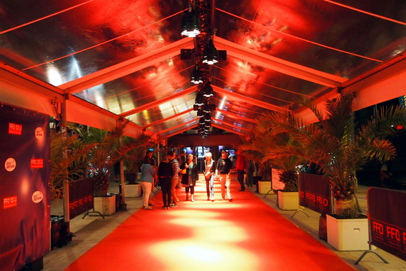 Red carpet Film Festival Ostend