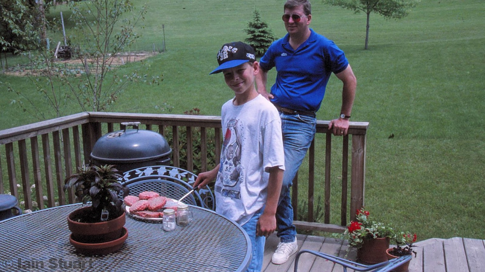 The Slide Guy GrillMaster Bob and his Dad
