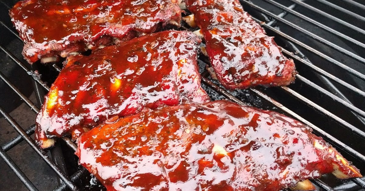 Slow cooked sticky ribs with a BBQ sauce Kitchen Exile