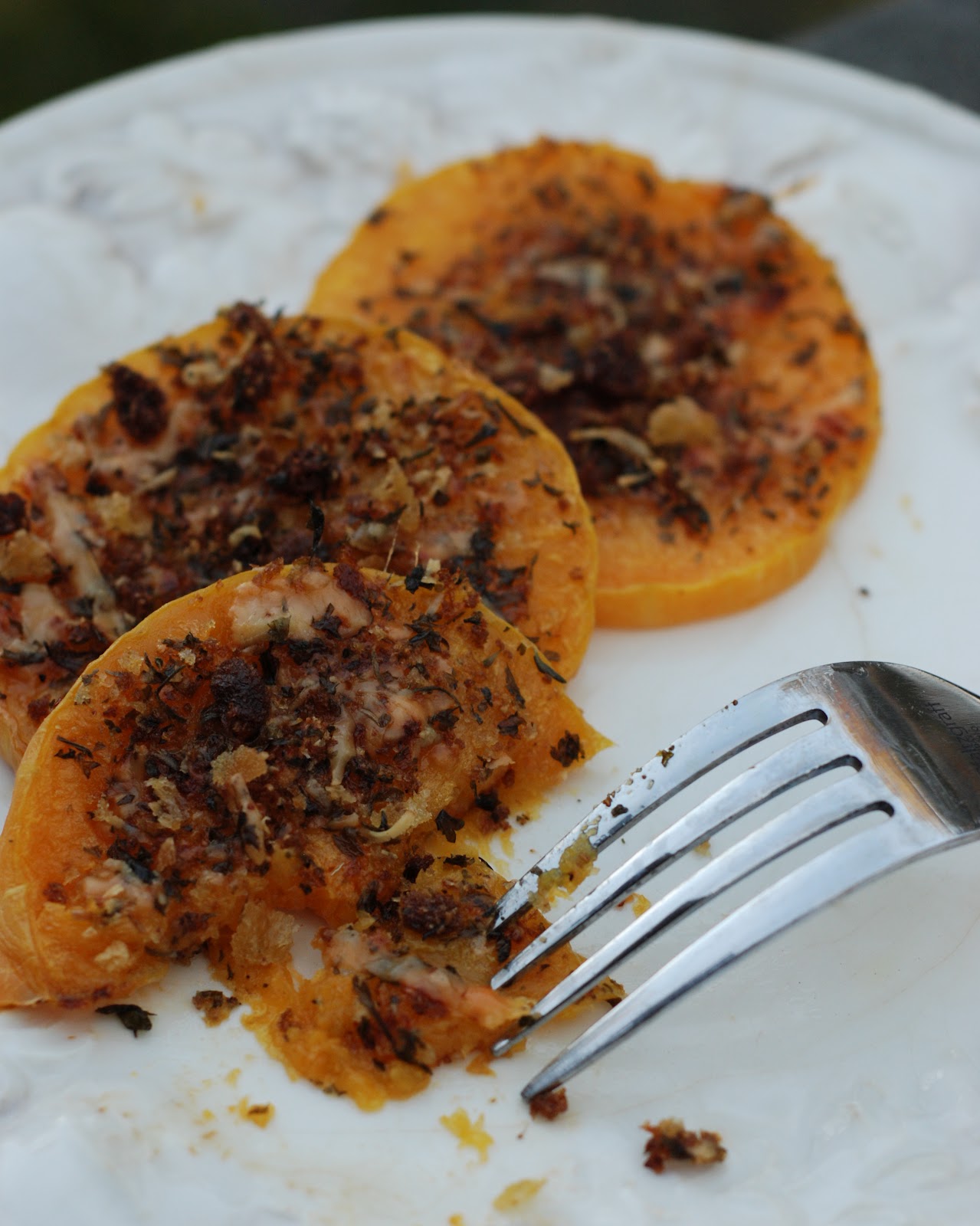 Chickenville: Crusted Butternut Squash Wedges