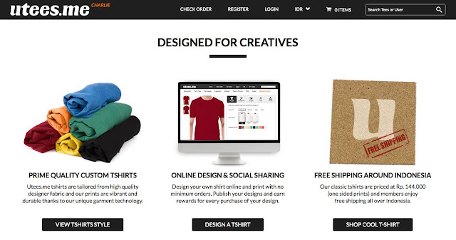 utees.me, kaos custom, custom tshirt, design kaos, print kaos, online tshirt creator