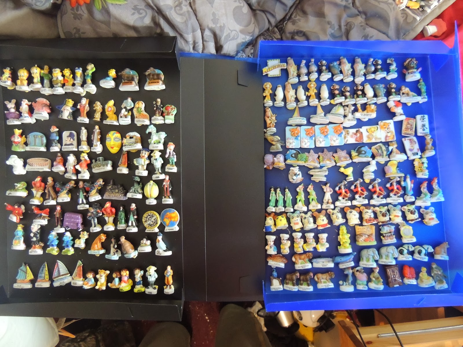 Figurines De Fèves Pour Galette Des Rois, Porcelaine Émaillée