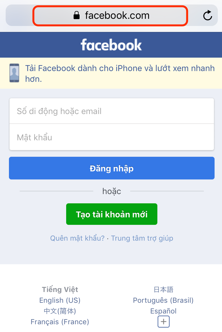 Bị hack tài khoản Facebook diiho.com