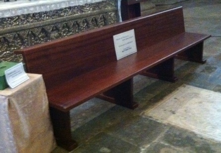 LA CATEDRAL DE LA LAGUNA: CAMPAÑA DE BANCOS PARA LA CATEDRAL DE LA LAGUNA