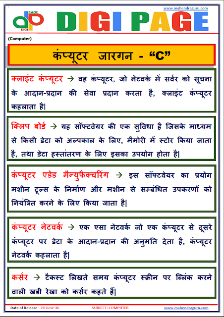 Digi Page-Computer Jargons Digi Page-Computer Jargons