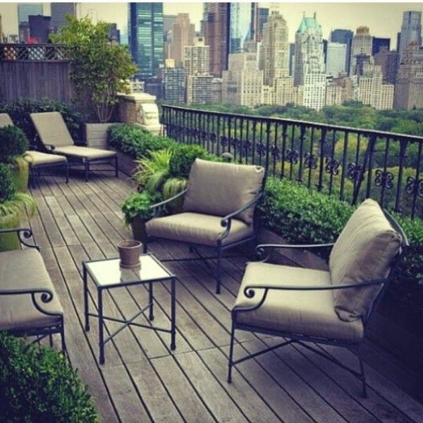 A roof terrace design &#8211; new fantastic ideas!