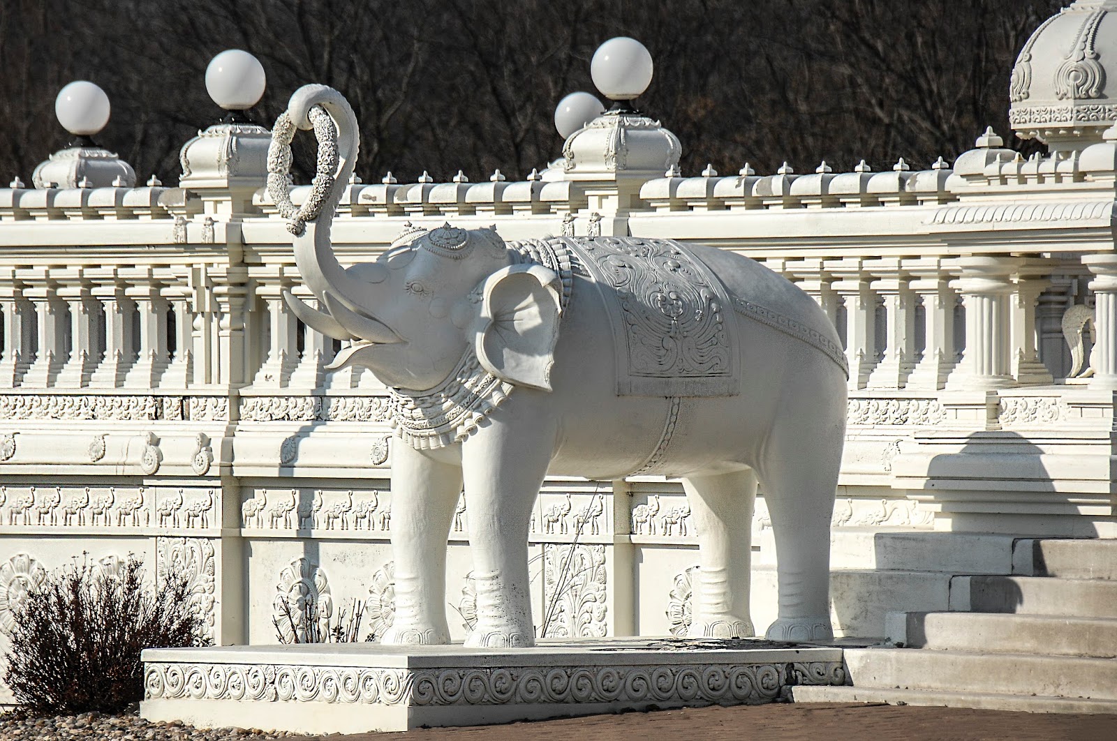 Bailey's Buddy Hindu Temple a few miles south of Madrid, Iowa Photo