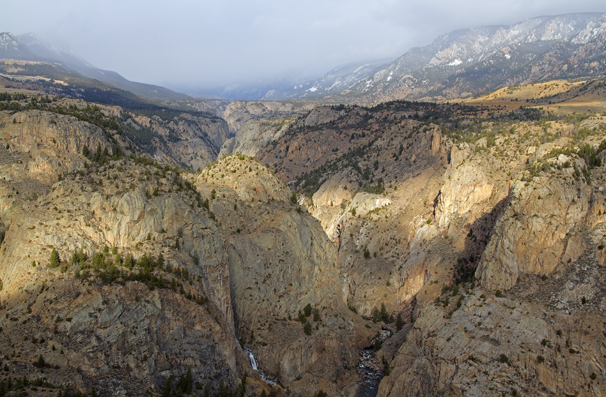 Light in the Valley Clarks Fork Canyon