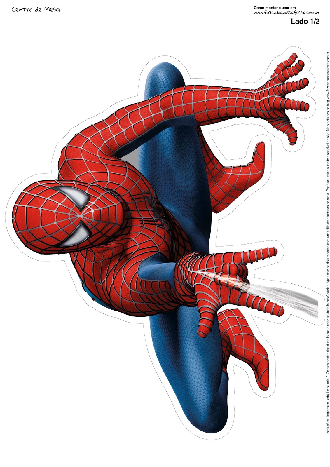 Spiderman Cake Topper Printable Customize And Print Spiderman Cake Topper Printable Customize And Print