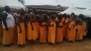 Crown Prince Eheneden Erediauwa performs Ukpukpe rites