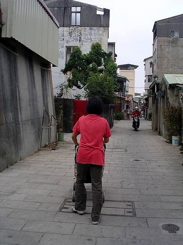 台南安平單車遊|安平老街劍獅
