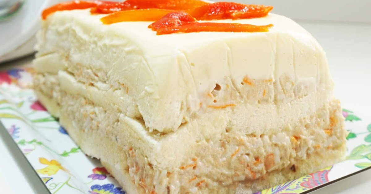 Pastel de Marisco Cocinillas TM5. Recetas Thermomix.