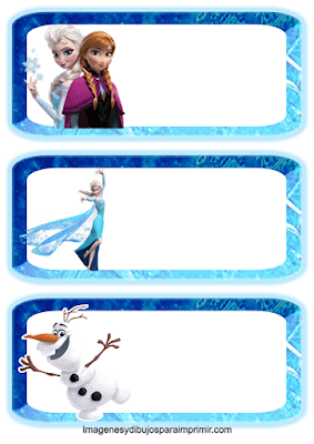 Olaf, Anna y Elsa 