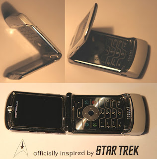 Motorola-Handy inspired by Star Trek