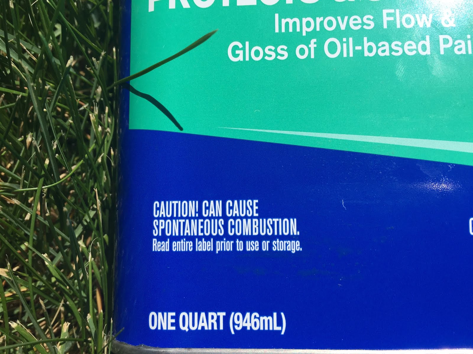 Davy's Blog Spontaneous Combustion of Linseed Oil