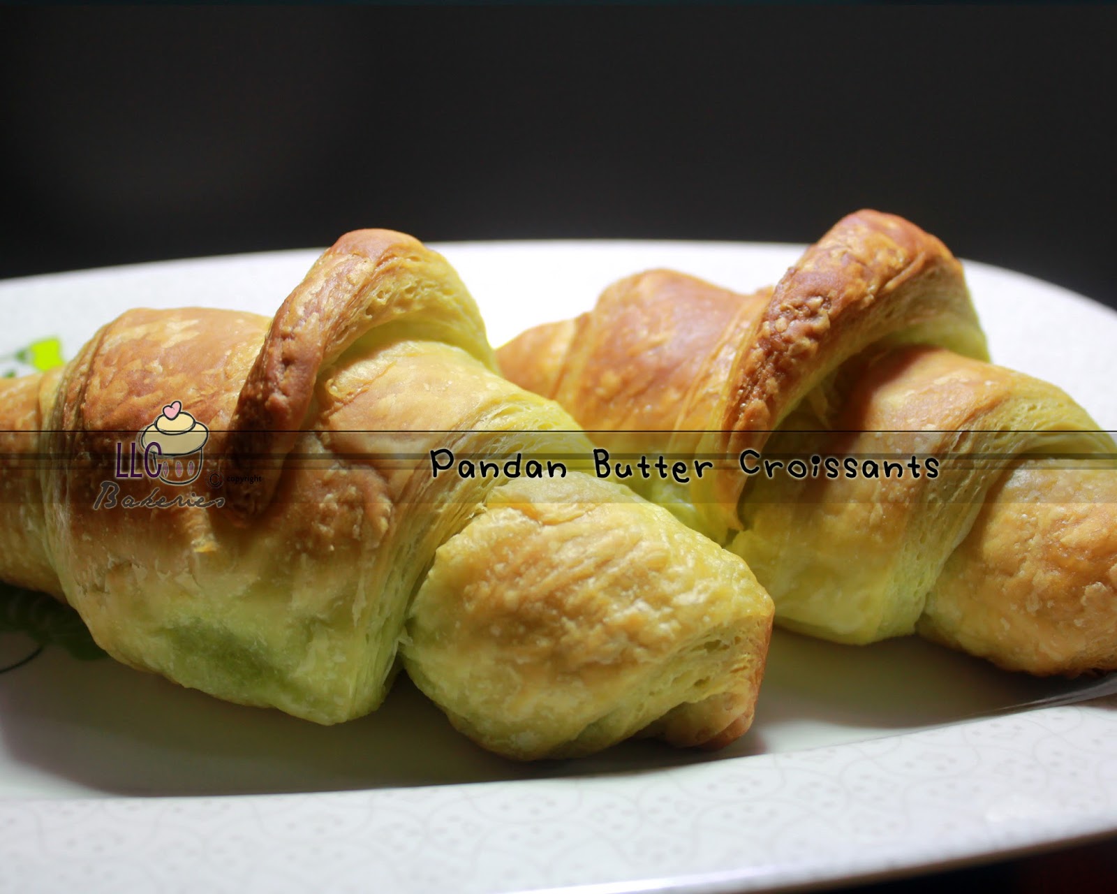 LLC Bakeries: Pandan Butter Croissants
