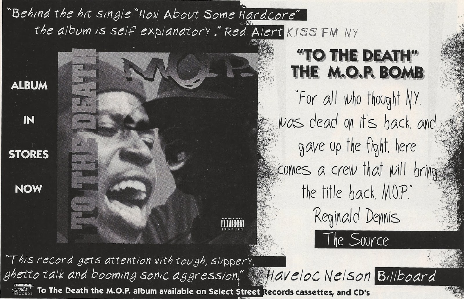 HipHop-TheGoldenEra: Album Review : M.O.P - To The Death - 1994