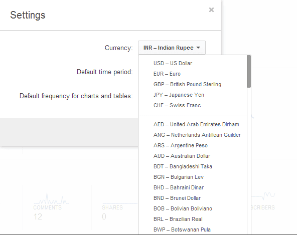 YouTube Analytics settings1