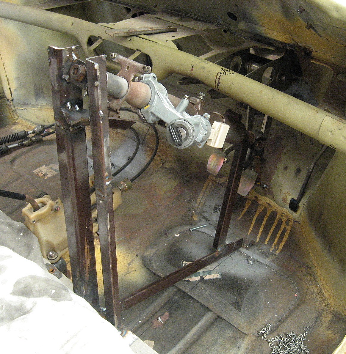 Fitting a Collapsible Steering Column