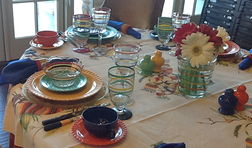 Pam's Tablescapes: Mexican Themed Brunch for Six