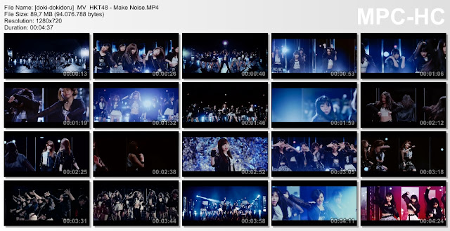 screenshot ss Download [MV] HKT48 Make Noise - single43rd (senbatsu-HKT48)