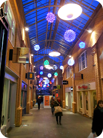 Canterbury, Christmas, christmas lights and shopping