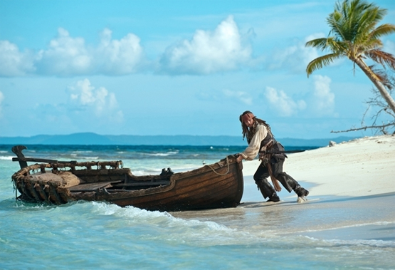 película Piratas del Caribe 4
