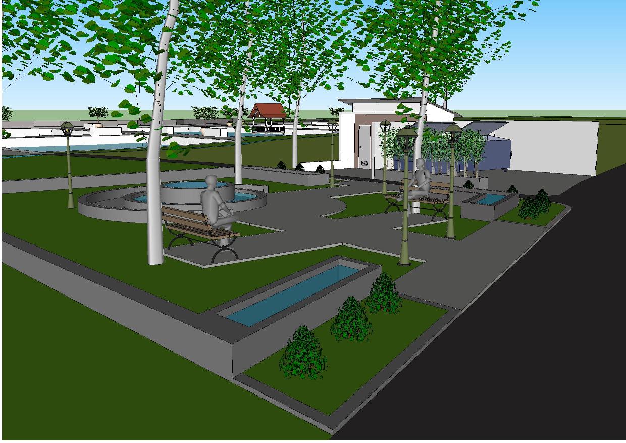 pintukayustudio Kolam Pemancingan,Taman sederhana