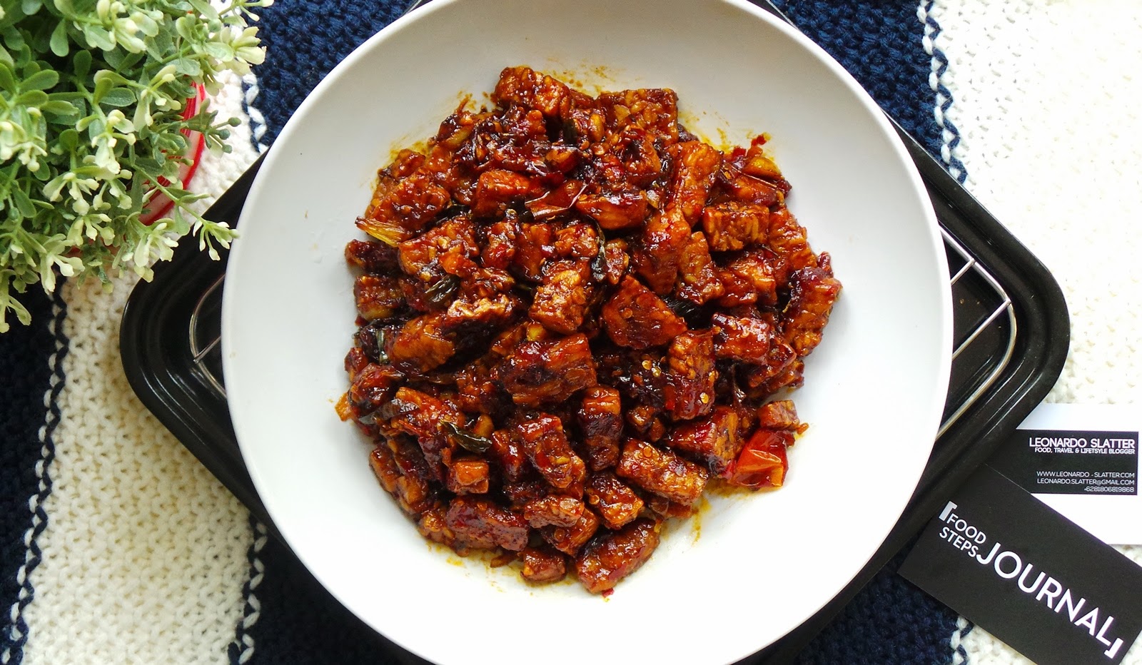 INDONESIAN FAVORITE FOOD OREK TEMPEH IS HEALTHY Food Steps Journal