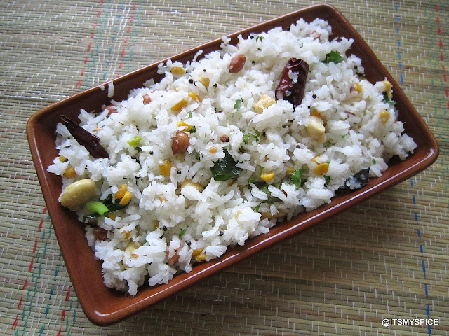 coconut rice- easy and quick coconut rice