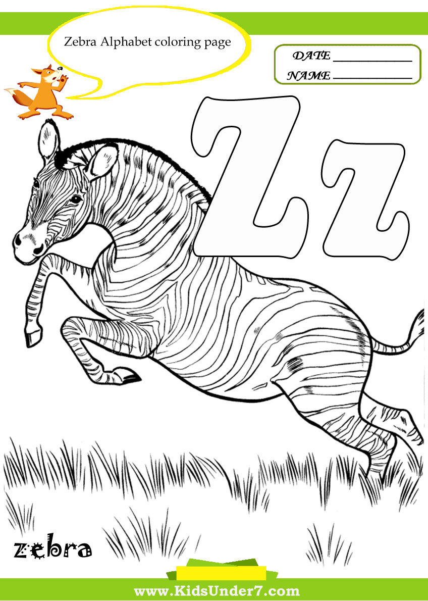 a through z coloring pages - photo #20
