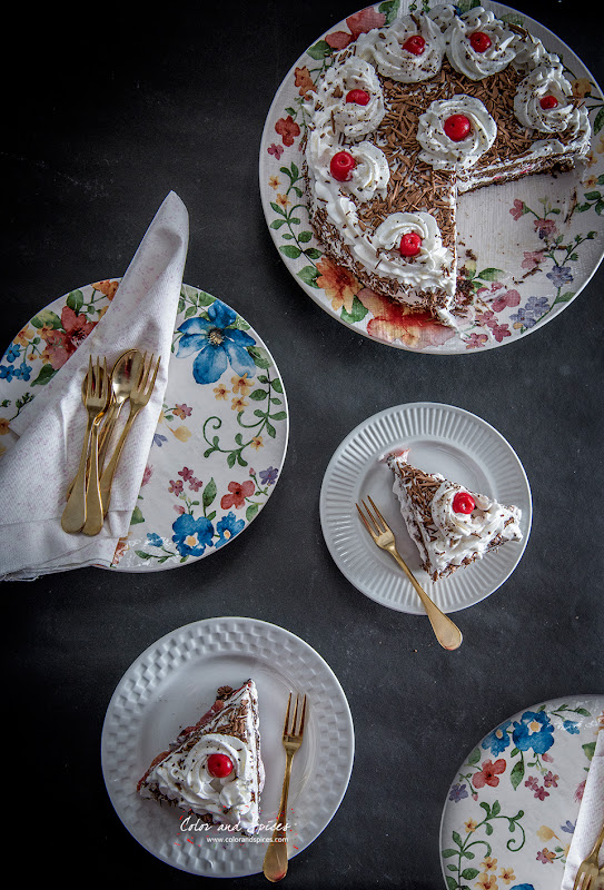 black forest cake black forest cake