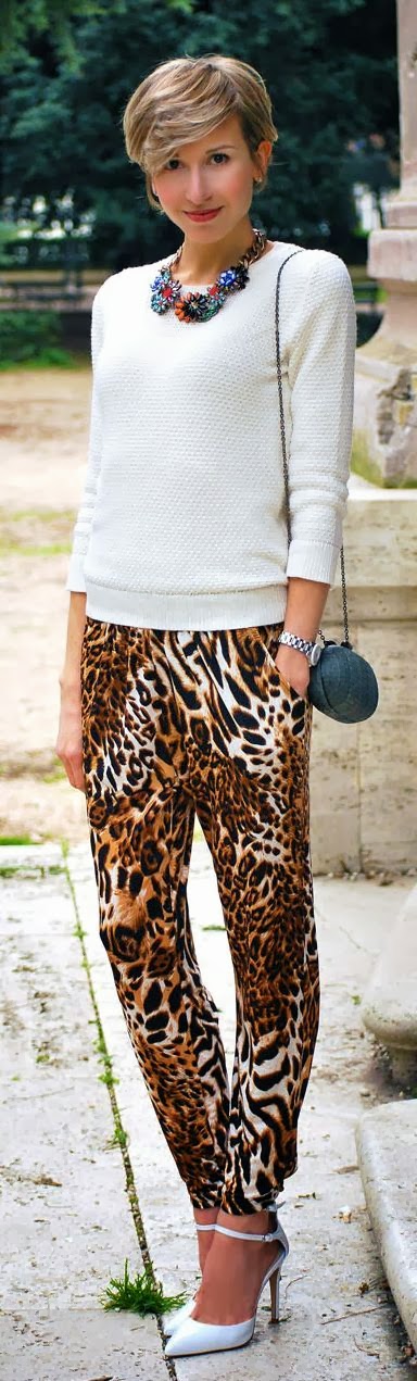 How to Match Clothes: 5 easy ways to style animal print pants
