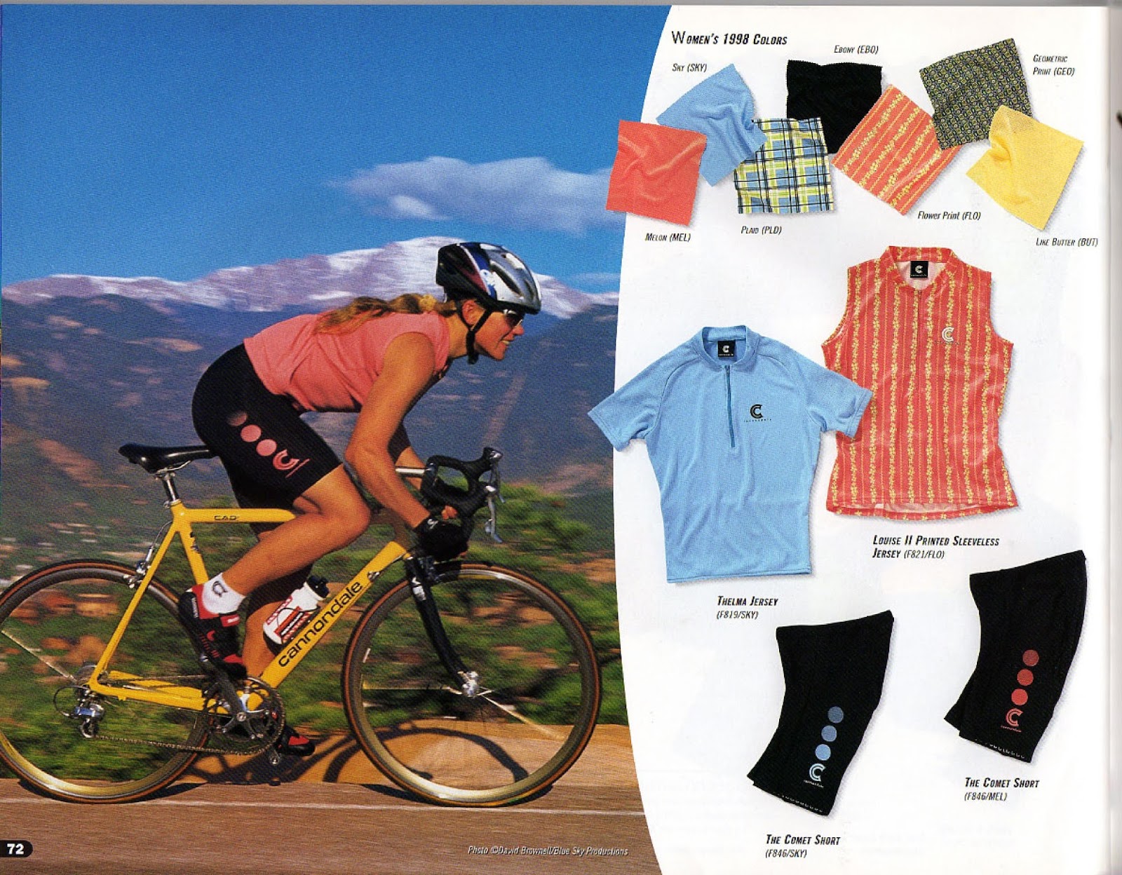 CATALOGUES CANNONDALE CANNONDALE 1998