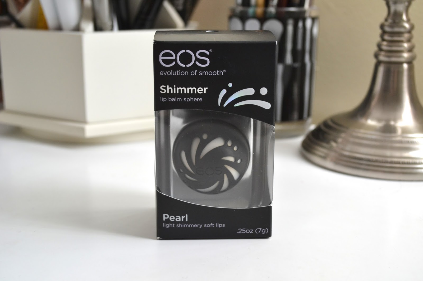 Aquaheart New! EOS Pearl Shimmer Lip Balm