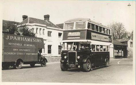 Corporation bus at Cosham