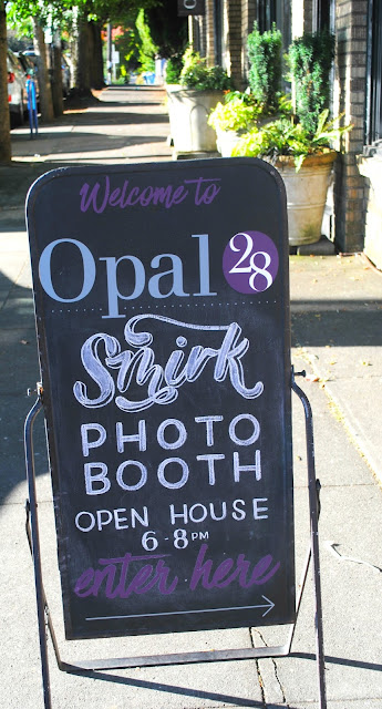 Portland photo booth company Smirk Photo Booth Co's birthday at Opal 28. Check them out for your wedding