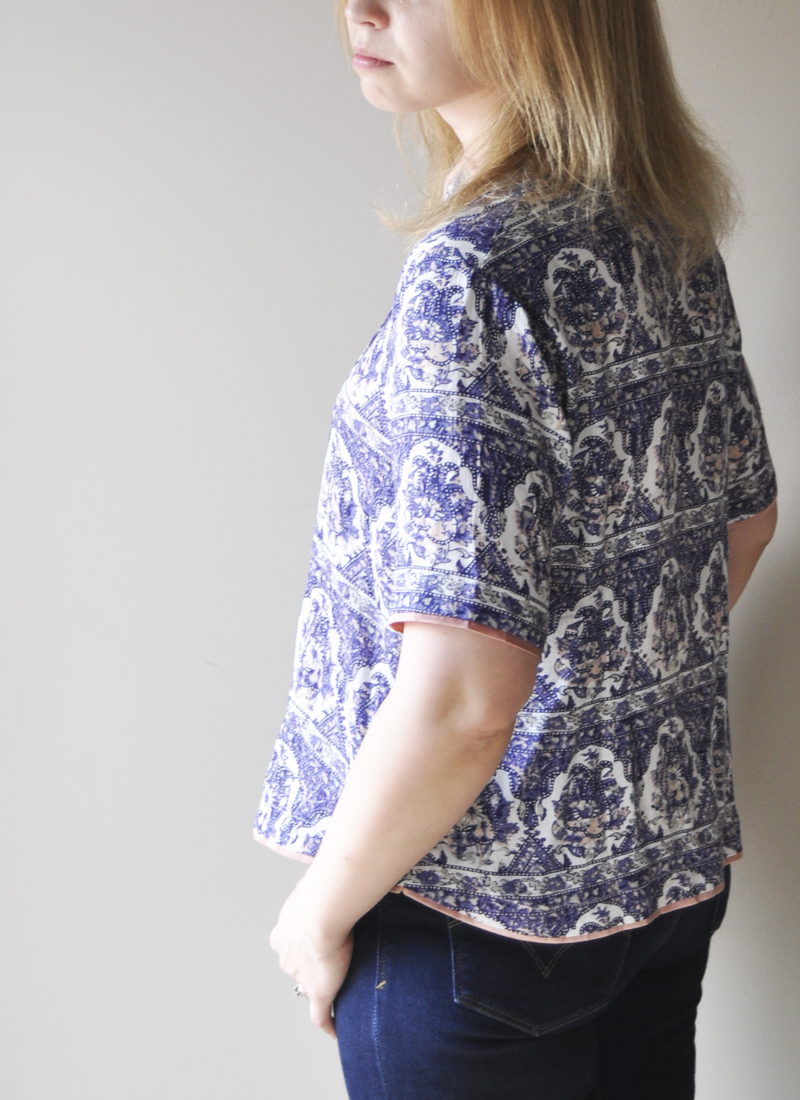 What I Wore My Handmade Shirt from Pakistan The Little Shop of ElleSee